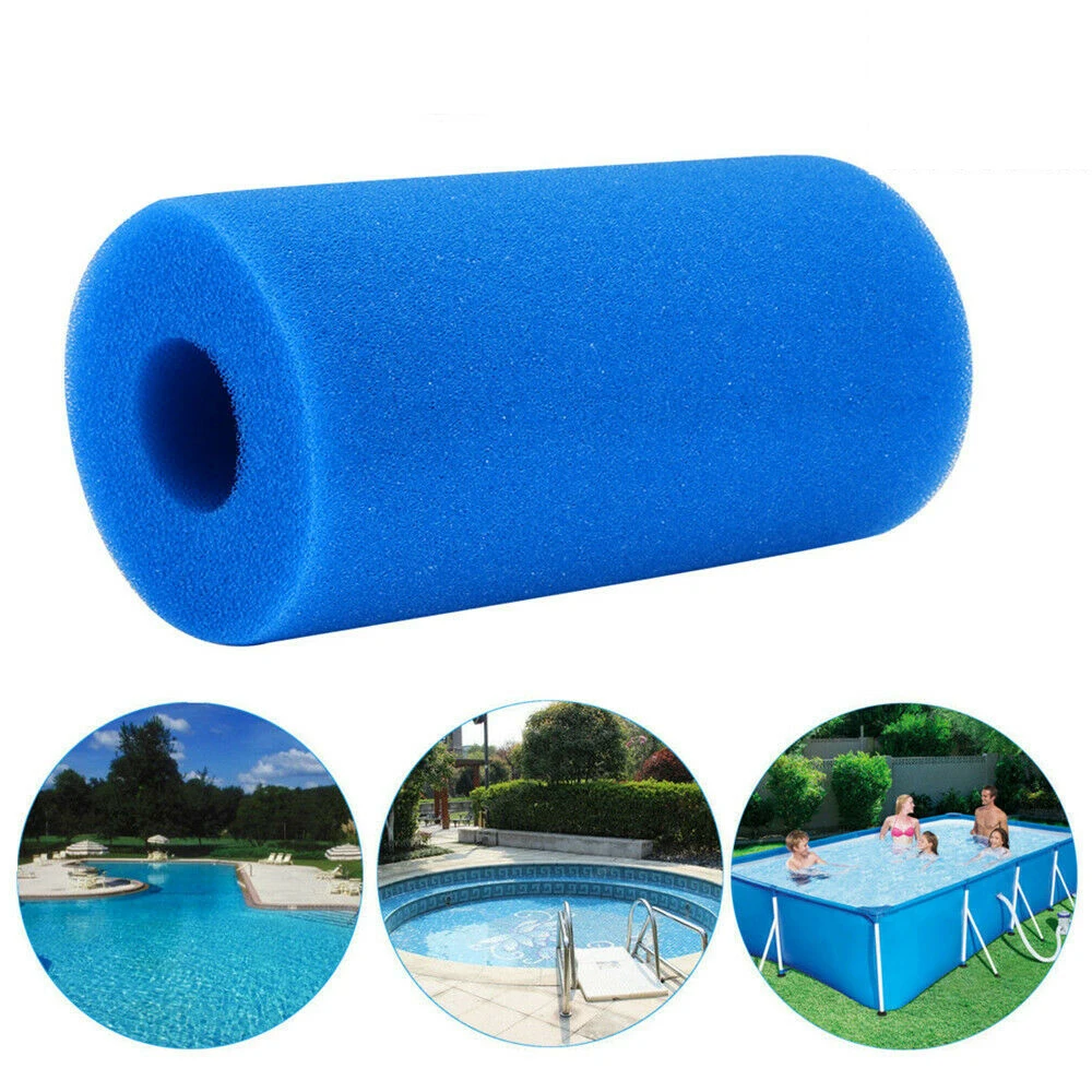 1 шт. многоразовая моющаяся губка фильтр для бассейнов Intex Type A 20 0*10 0 см|Детали