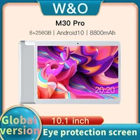 global version m30 pro tablet android 10 1 inch tablets 4g network ten core 8800 mah gps bluetooth glass panel dual wifi type c