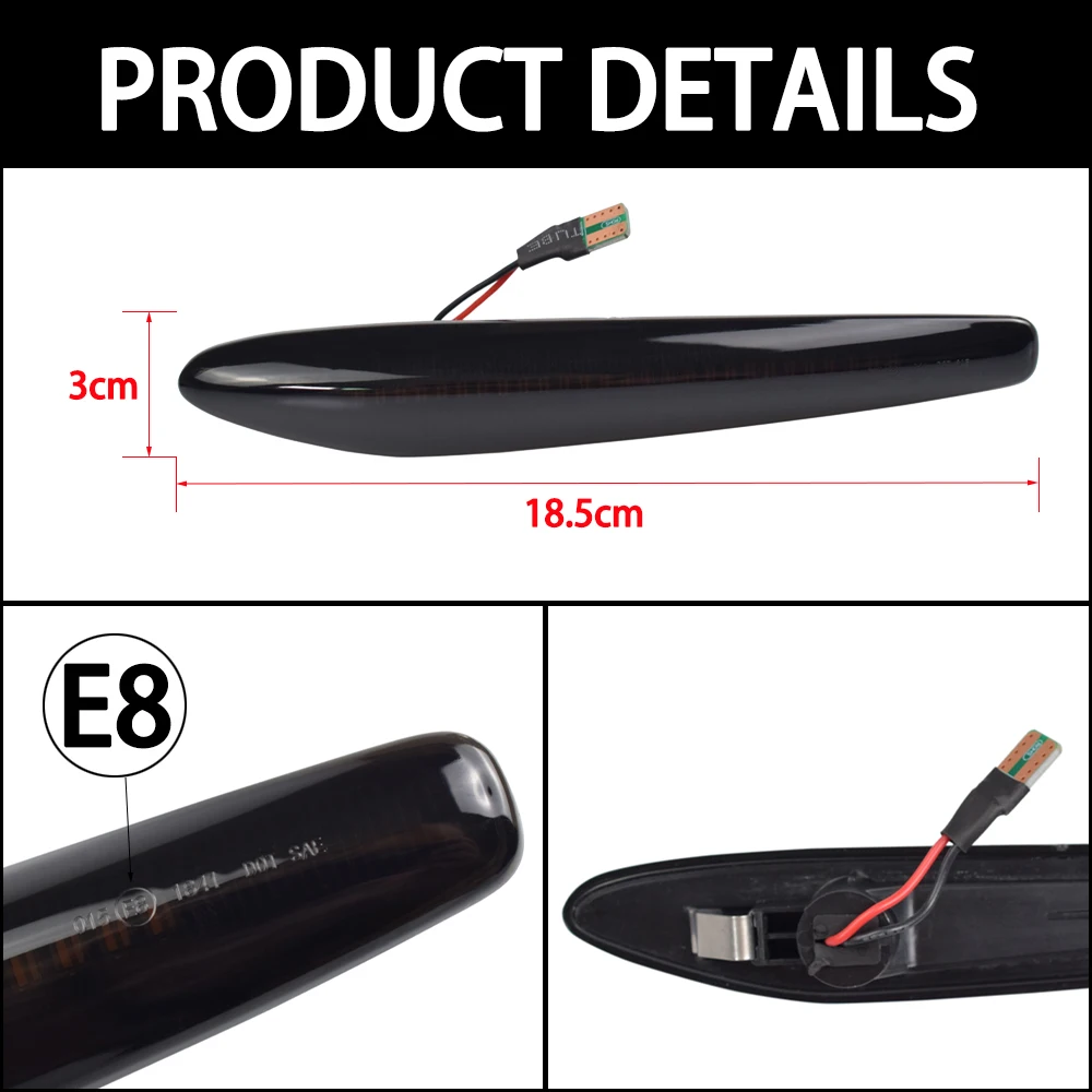 2X динамический фонарь для указателя поворота Alfa Romeo 159 Sportwagon typ Boera Spider 939 |