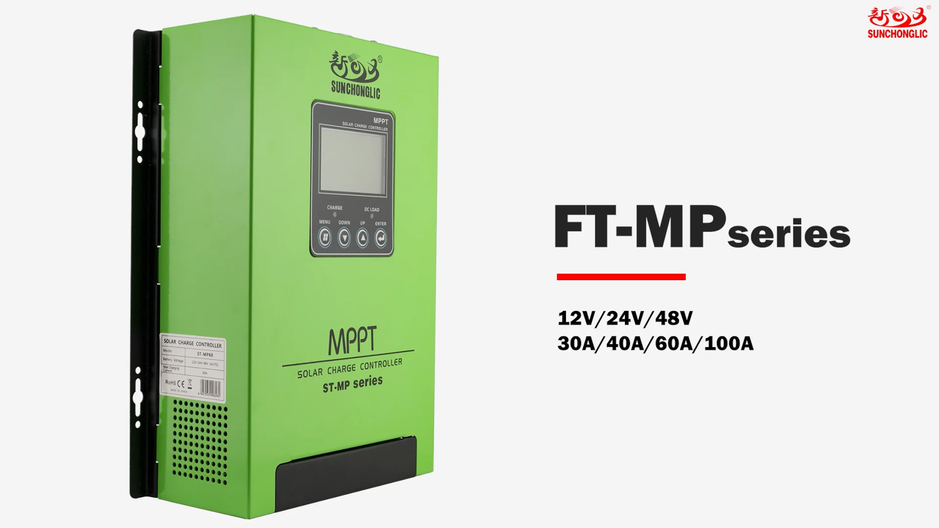 

Солнечный контроллер заряда Sunchonglic 12 В, 24 В, 48 в, а, контроллеры солнечных батарей mppt