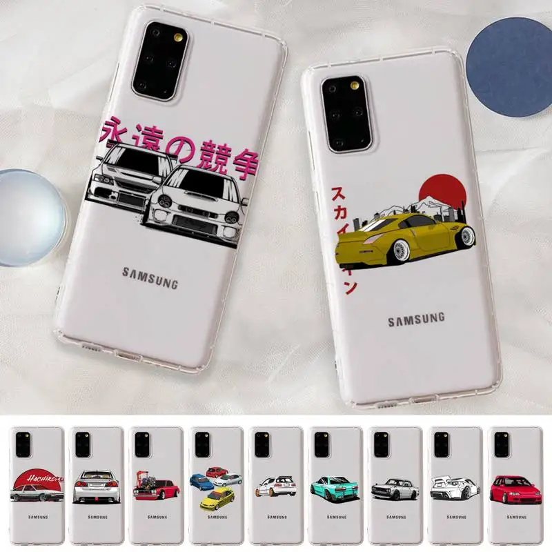 

car eat sleep JDM Phone Case For Samsung A10 20 30 50s 70 51 52 71 4g 12 31 Note 20 ultra