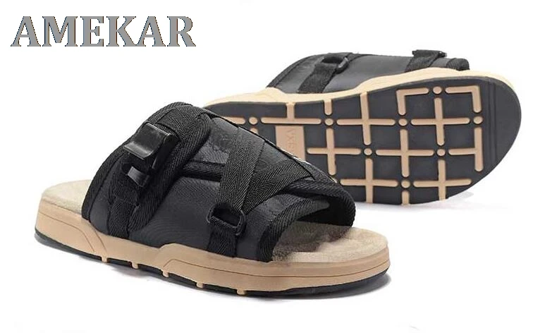 

Hot Sell Men Summer Shoes Plus Size 36-46 Slippers Fashion Couple Slippers Flip-flops Comfortable Footwear Casual Shoes