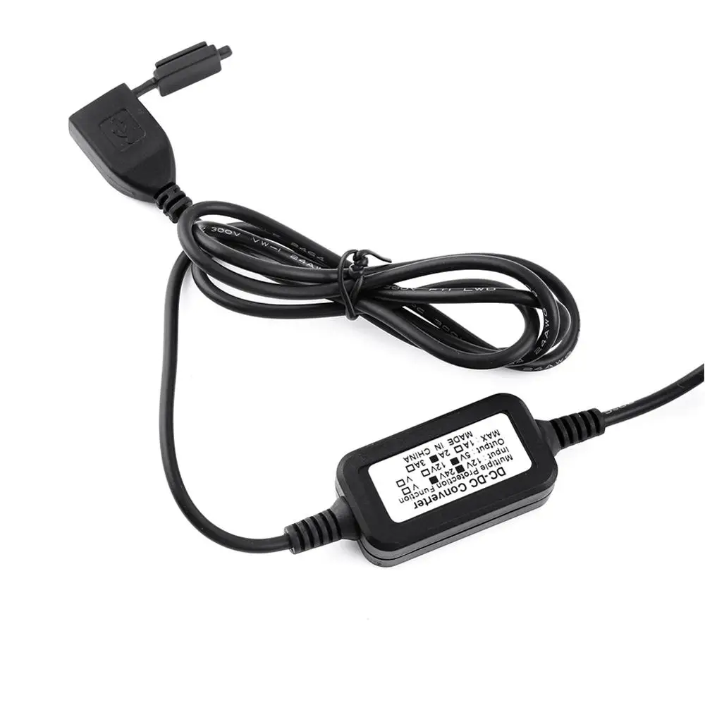 Водонепроницаемый адаптер для мото USB зарядное устройство постоянного тока 12 В 5