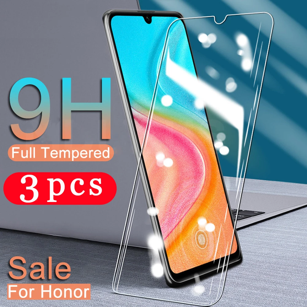 Закаленное защитное стекло для huawei honor view 30 pro plus v30 30s 20 lite 20i 20s v20 3 шт.|Защитные