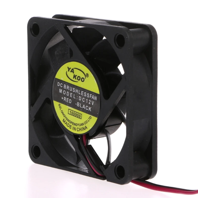 Высокое качество AC/DC 12V 2 контактный 60x60x15 мм компьютер Процессор Системы рукава