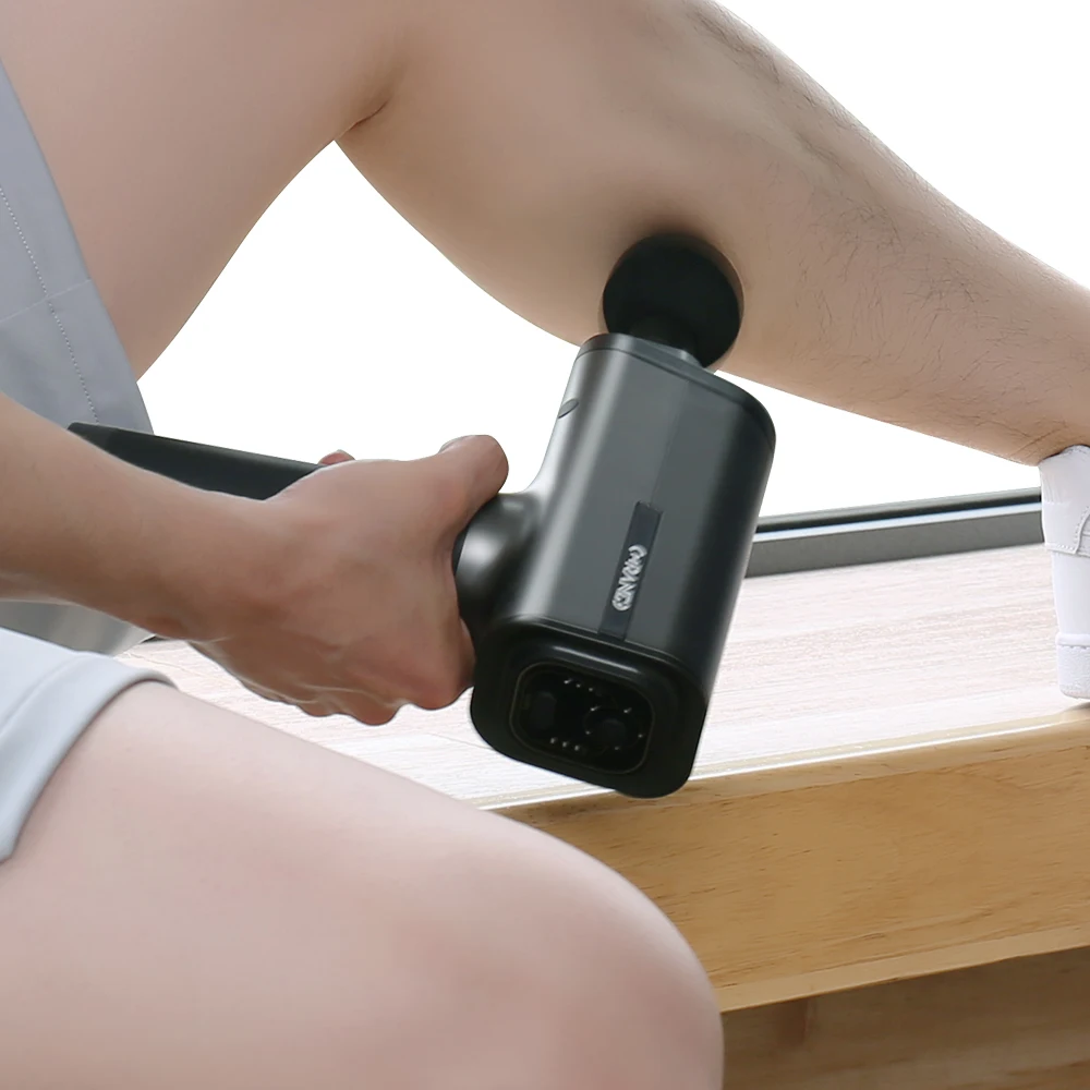 Массажный пистолет для расслабления мышц Массажер Вибрация модный фитнес