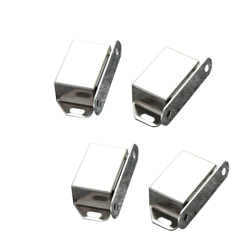 

5pcs Cabinet Door Strong Magnetic Stainless Steel Cabinet Door Magnetic Suction Closet Magnet Door Suction Bead Buckles