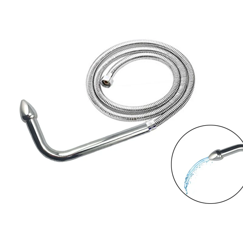 Душ диаметром 28 мм Металлические бусины для ануса шарик промывка Анальная пробка