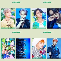 kpop ateez photoposter zero fever self adhesive pictorial photo hanging fan favorites k pop new korea group thank you card