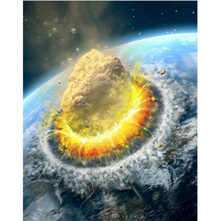 Алмазная 5D живопись сделай сам Набор для вышивки крестиком картина Земля научной