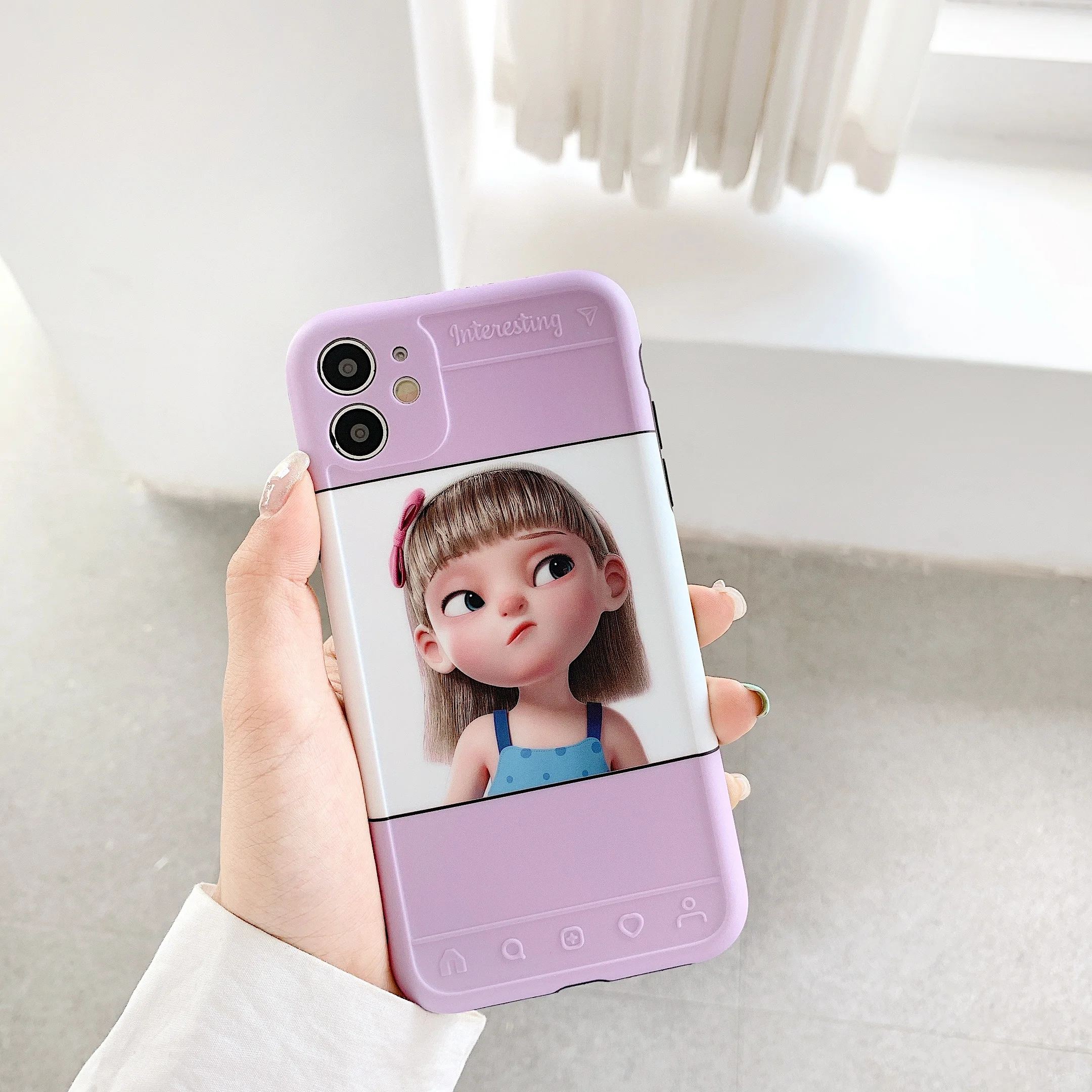 

Dinosaur Boys And Girls Phone Case Clear For iphone 12 mini 11 pro max 7 xs max 8 xr plus x Anti-fall cover capa shell fundas