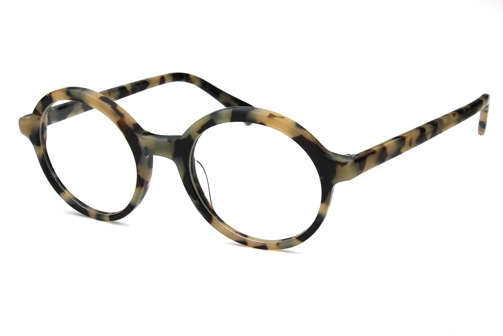 Tortoise 2 Frame Ретро Оптические очки женские круглые черные Черепаховые роговые оправы очки оправа прозрачные линзы Gafas винтажные очки ботаника - Цвет оправы: Tortoise 2 Frame