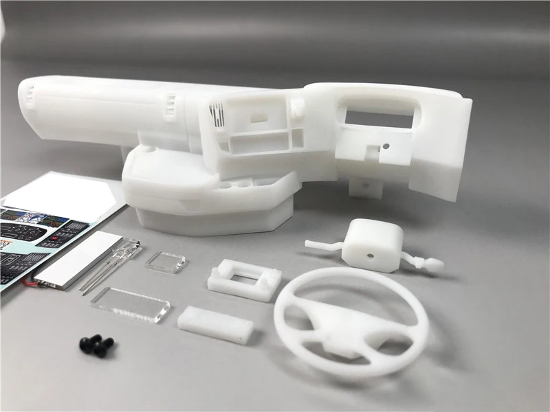 1:14 грузовик пластик внутренняя центральная консоль кабина Левая Правая для 1/14