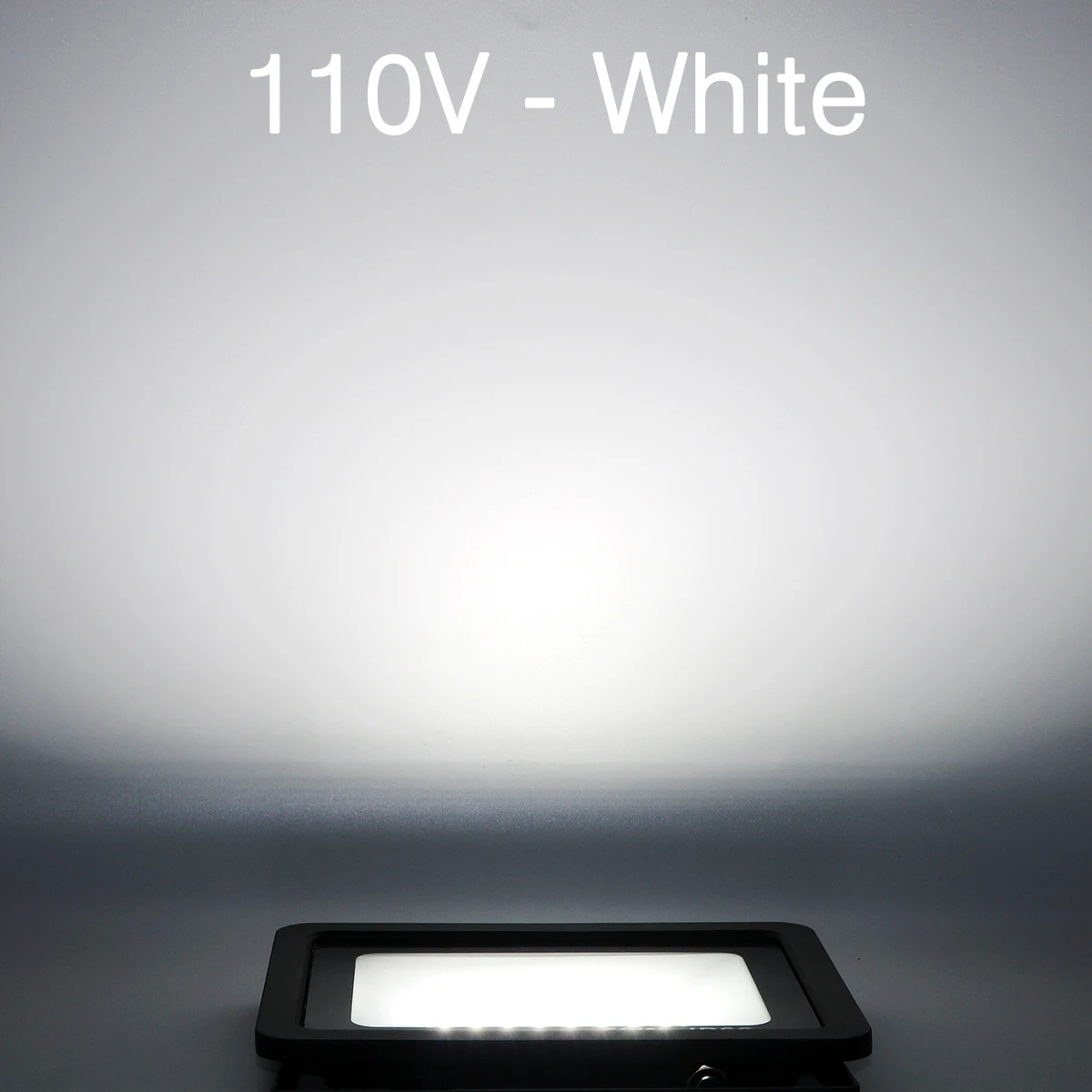 110V - White 10 Вт 30 Вт 50 Вт 100 Вт Светодиодный прожектор светильник Водонепроницаемый IP65 Точечный светильник Настенный светильник на открытом воздухе светильник ing теплый холодный белый 110V 230V Светодиодный прожектор светильник - Испускаемый цвет: 110V - White
