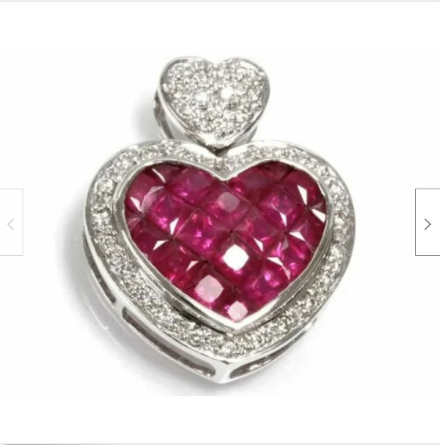 

Роскошное ожерелье с подвеской в виде сердца ANGLANG, Свадебный блестящий кулон с фианитами, романтический подарок, элегантное модное ожерелье...