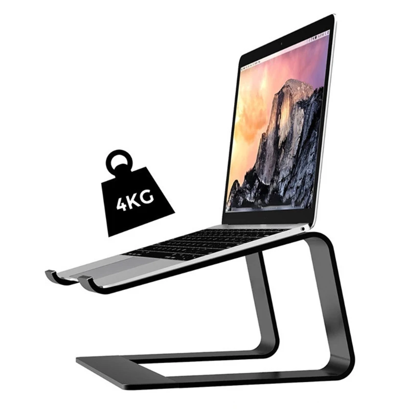 

New Laptop Stand, Ergonomic Aluminum Laptop Mount Computer Stand, Detachable Laptop Riser for 10-17'' Notebook X3UE