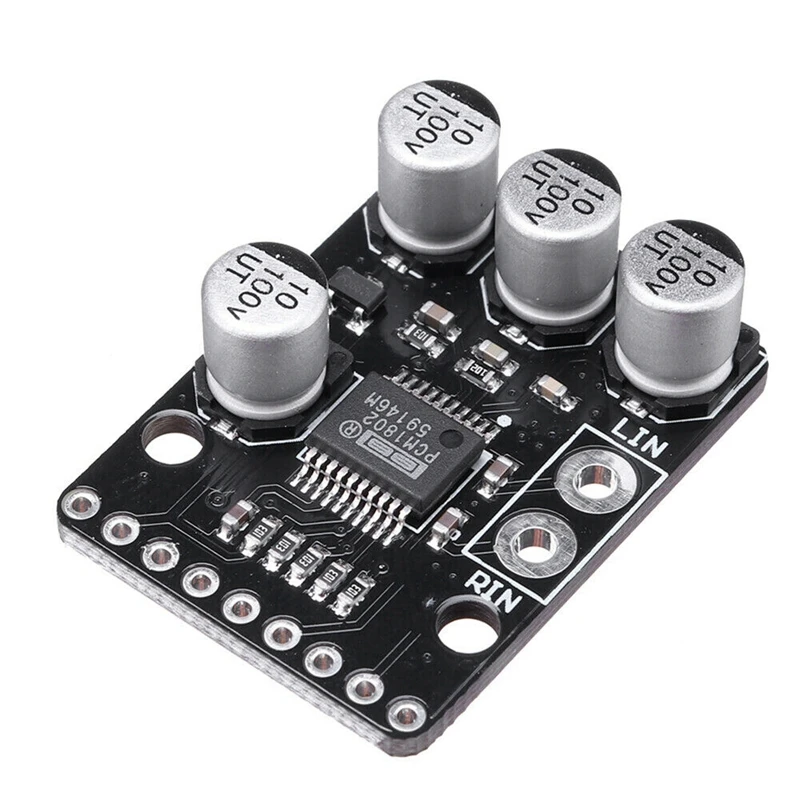 AMS 24Bit Pcm1802 аудио стерео A/D конвертер Adc Декодер Усилитель плеер доска|Усилители