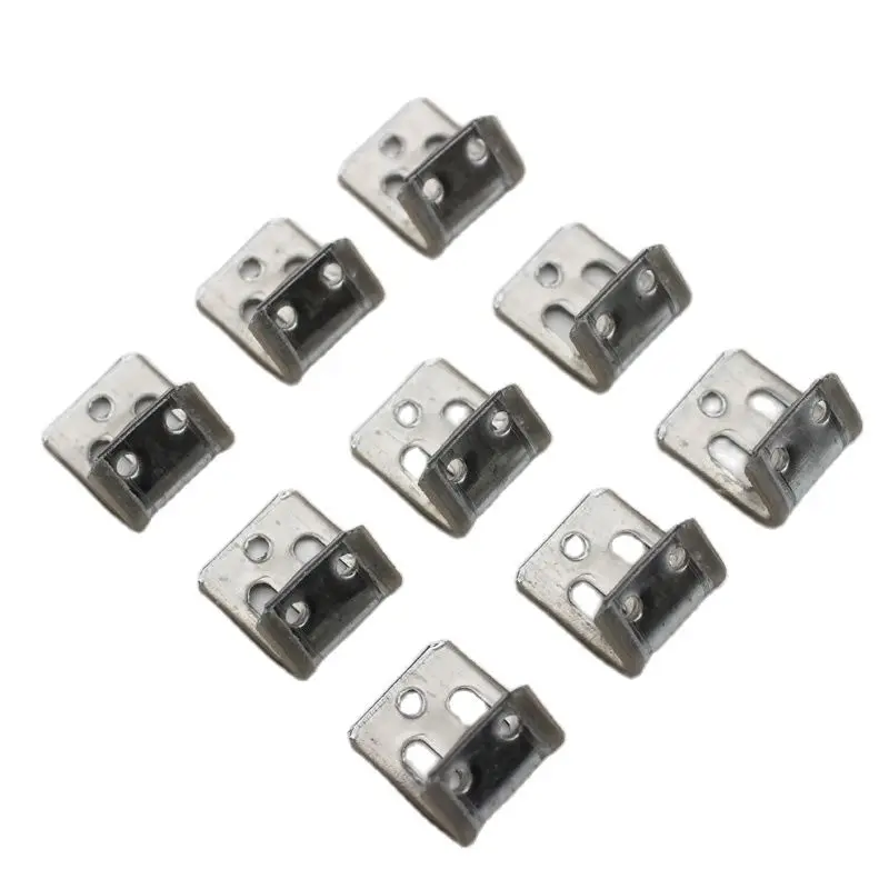 

10pcs Steel S Clip With Plastic Wrap For Zig Zag Sofa Spring Repair