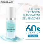Гель для наращивания ресниц NAGARAKU, быстрое удаление ресниц, клей для разложения накладных ресниц