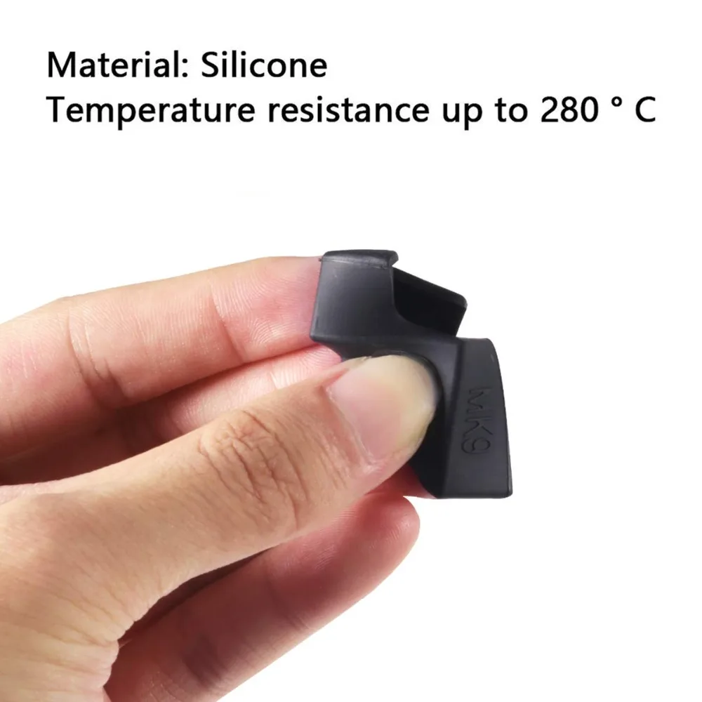 SIMAX3D 3D-принтеры MK9 защитный силиконовый носок обложка чехол для нагреватель Блок