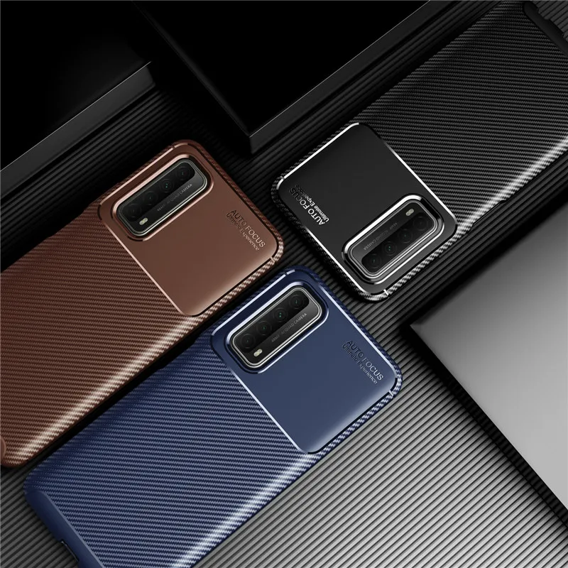 

Case For Huawei P40 Pro Plus Mate 40 Y7A Y9A Y5P 6 Nova 8s SE Case Silicone Protective Phone Cover For Honor 9A 9C 9 30 X10 Lite
