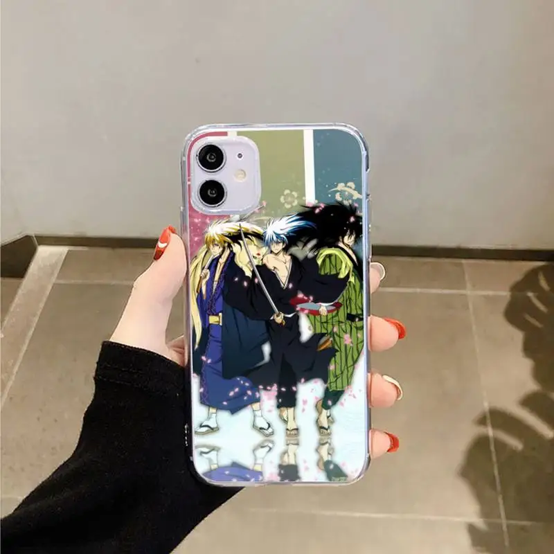 

Nurarihyon no Mago anime Phone Case Transparent for iPhone 6 7 8 11 12 s mini pro X XS XR MAX Plus