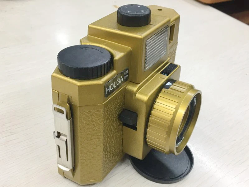 Holga 120 CFN 120CFN средний формат камеры золото Lomo