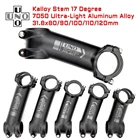 Вынос руля для велосипеда, алюминиевый, 17 градусов, 31,8 мм, вынос руля для горного велосипеда мм, 100 мм