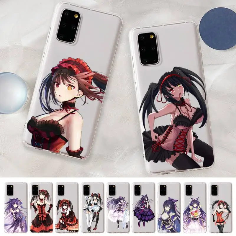 

TOPLBPCS DATE A LIVE Phone Case For Samsung A10 20 30 50s 70 51 52 71 4g 12 31 Note 20 ultra