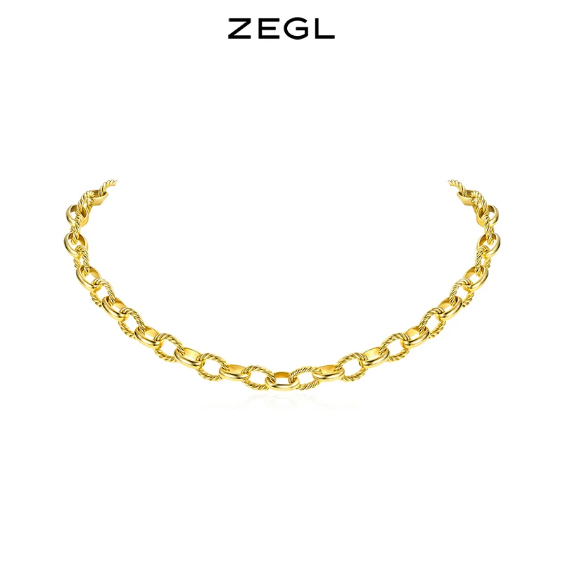 Женское винтажное ожерелье Zegl золотистого цвета светильник Кая Роскошная