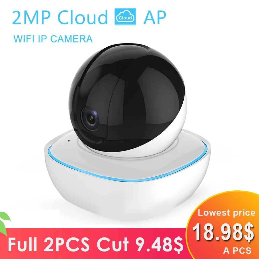 IP камера видеонаблюдения 1080P 360 ° Wi Fi ночное видение|Камеры видеонаблюдения| |