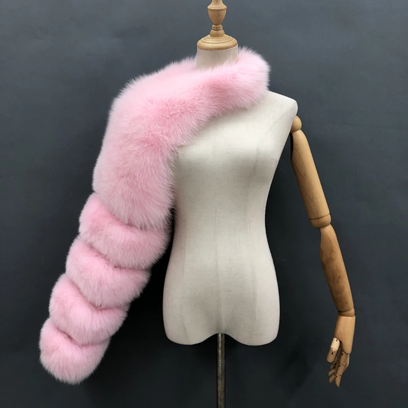 Женский модный роскошный чехол с меховым рукавом