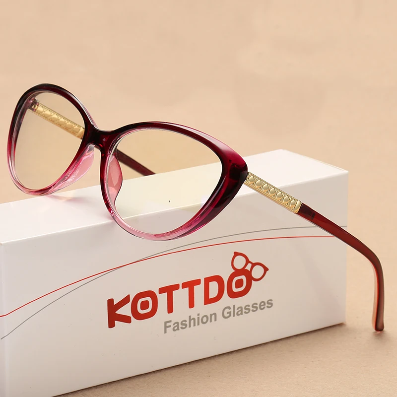 KOTTDO, ретро очки кошачий глаз, сексуальные оптические очки, женские очки по рецепту, Мужская дешевая Оправа очков, очки для компьютера
