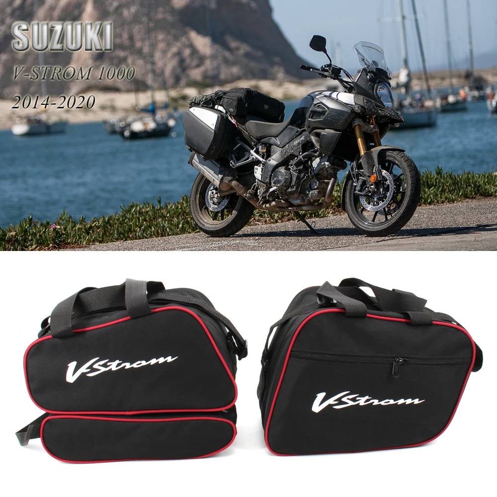 

Motorcycle Bags Saddlebag Luggage Bags Travel Knight Rider For SUZUKI V-STROM 1000 VSTROM 650 DL1000 DL650 DL1050 / XT 2014-2020