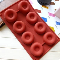 silicone donut cupcake mold muffin chocolate mold cake candy cookie baking mould pan decoration tools kitchen baking accessories