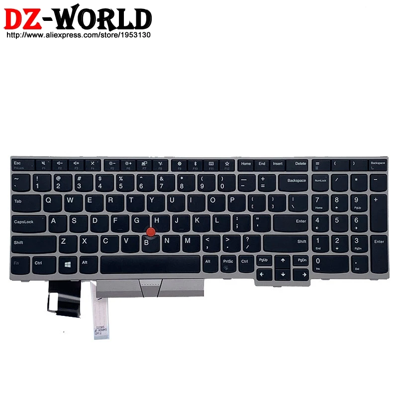 

New Original US English Keyboard For Lenovo Thinkpad E580 E585 E590 E595 T590 P53S L580 L590 P52 P72 P53 P73 Laptop 01YN700