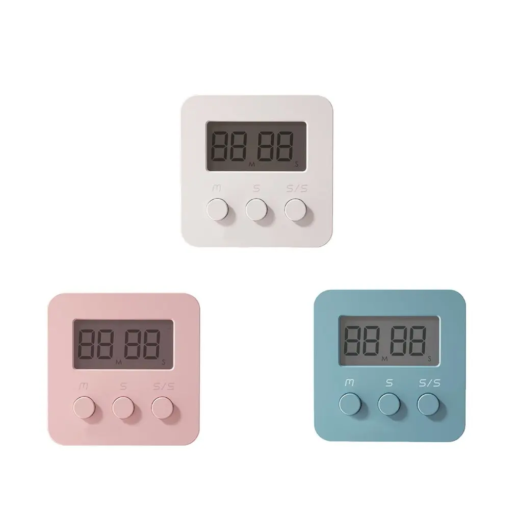 

Digital Kitchen Timer Countdown Clock With Liquid Crystal Display Mini Timer Small Cooking Movement Learning Baking