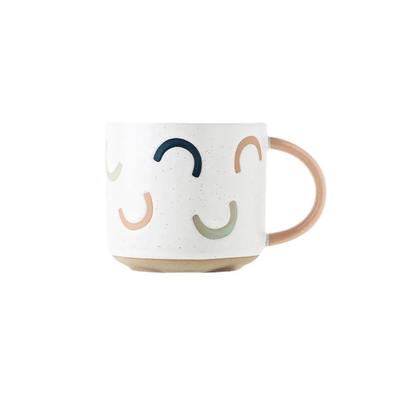 

Nordic Style Coffee Mug Large Breakfast Cup Multifunction Oatmeal Cups Office Canecas Cafe Criativas Birthday Couple Gift Cup A