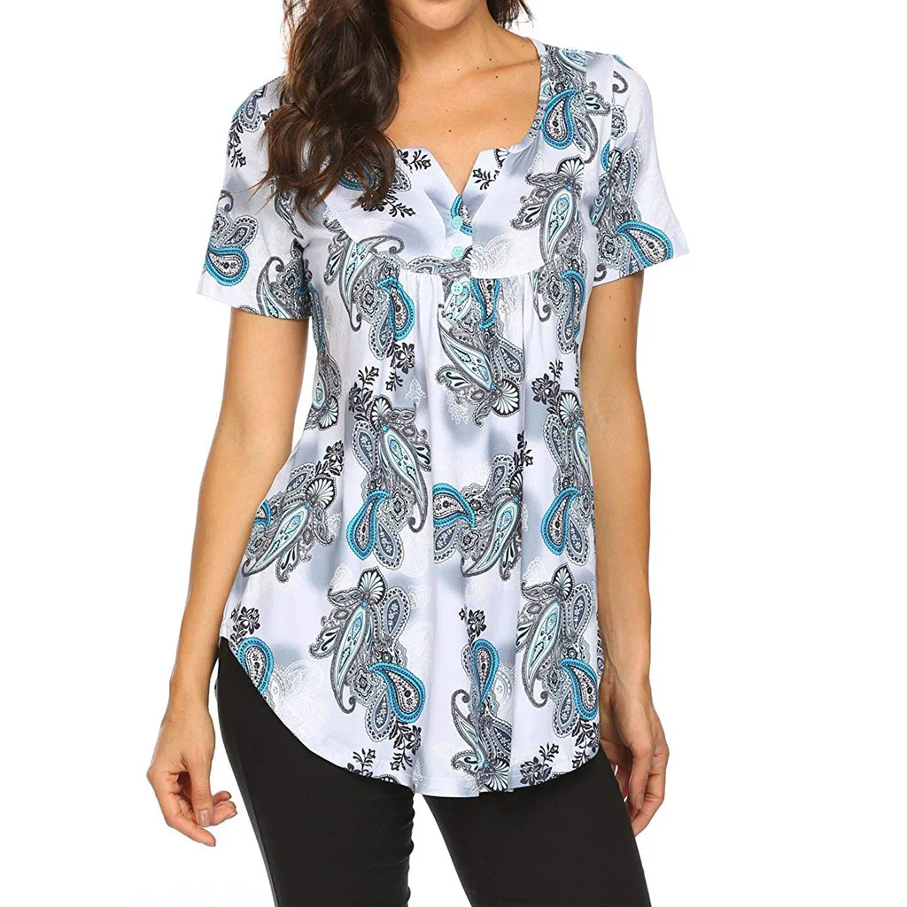 Женская футболка с коротким рукавом Harajuku Повседневная Туника принтом сетчатый