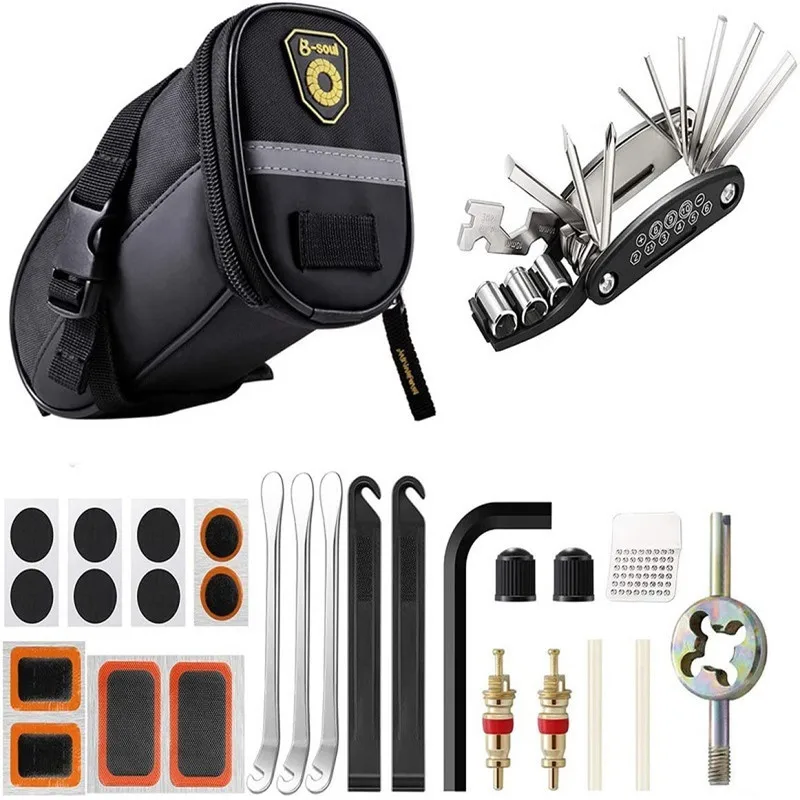 Набор инструментов для ремонта велосипеда седельная сумка мешок на заднее