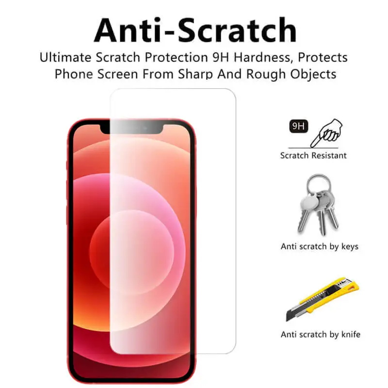 3pcs protective glass for iphone 12 11 pro max screen protector on 12mini glas iphone12 x xs xr 8 7 6 6s plus armor aifone film free global shipping
