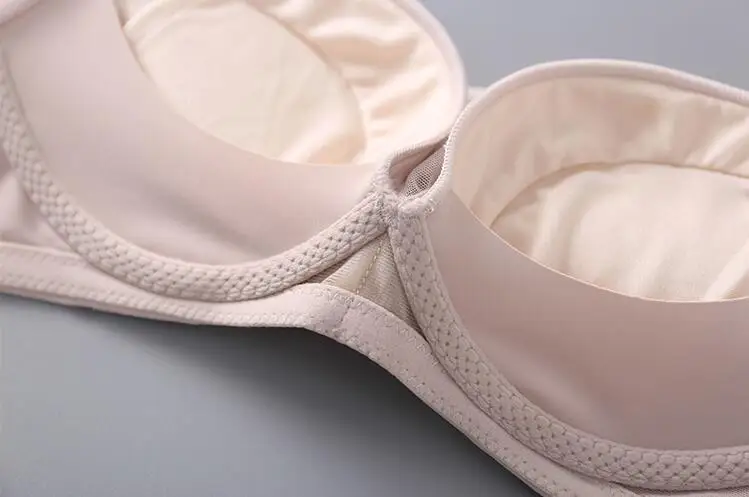 

Women's 100% Real Silk Lining with outside mesh fabric removable pads everyday Comfortable Wireless Bra Bralette 2019