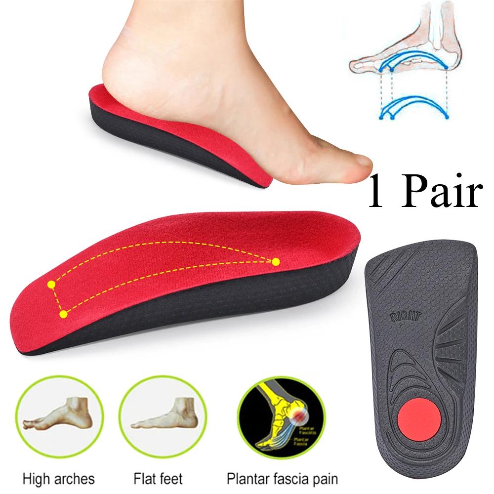 

1Pair Varus Orthotic Insole X/O Legs Correction Orthopedic Shoes Pad Plantar Fasciitis Arch Support Flat Foot Care Heel Cushion