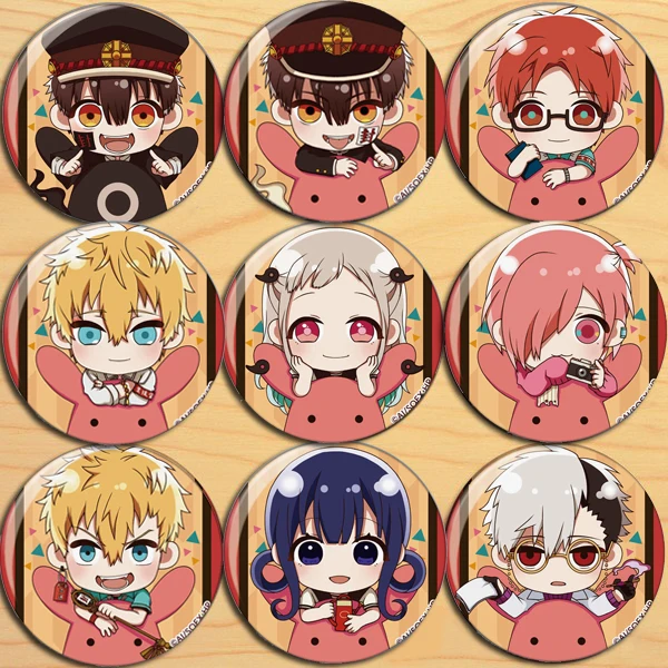 Оптовая продажа 9 шт. аниме Jibaku Shounen Hanako кун Гавайская казарка ясиро Teru Минамото