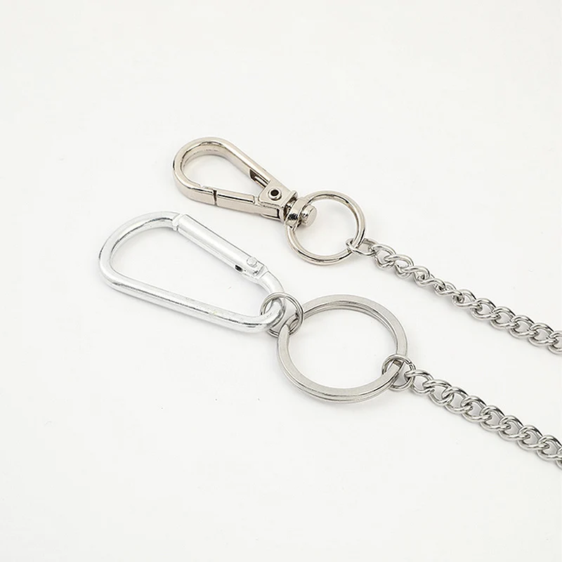 Длинные брюки хипстерские брелки в стиле панк стрит с большим кольцом для ключей