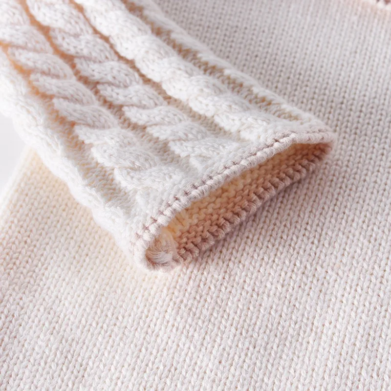 2021 зимний осенний пуловер свитер Комбинезоны для младенцев малышей девочек