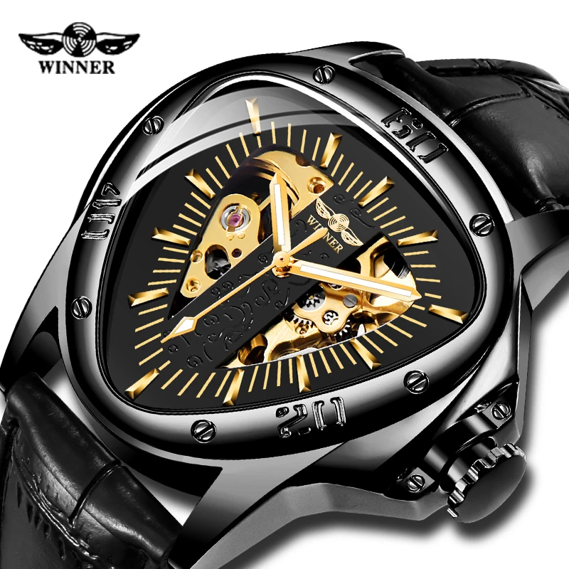 Часы наручные WINNER Мужские автоматические механические брендовые люксовые часы