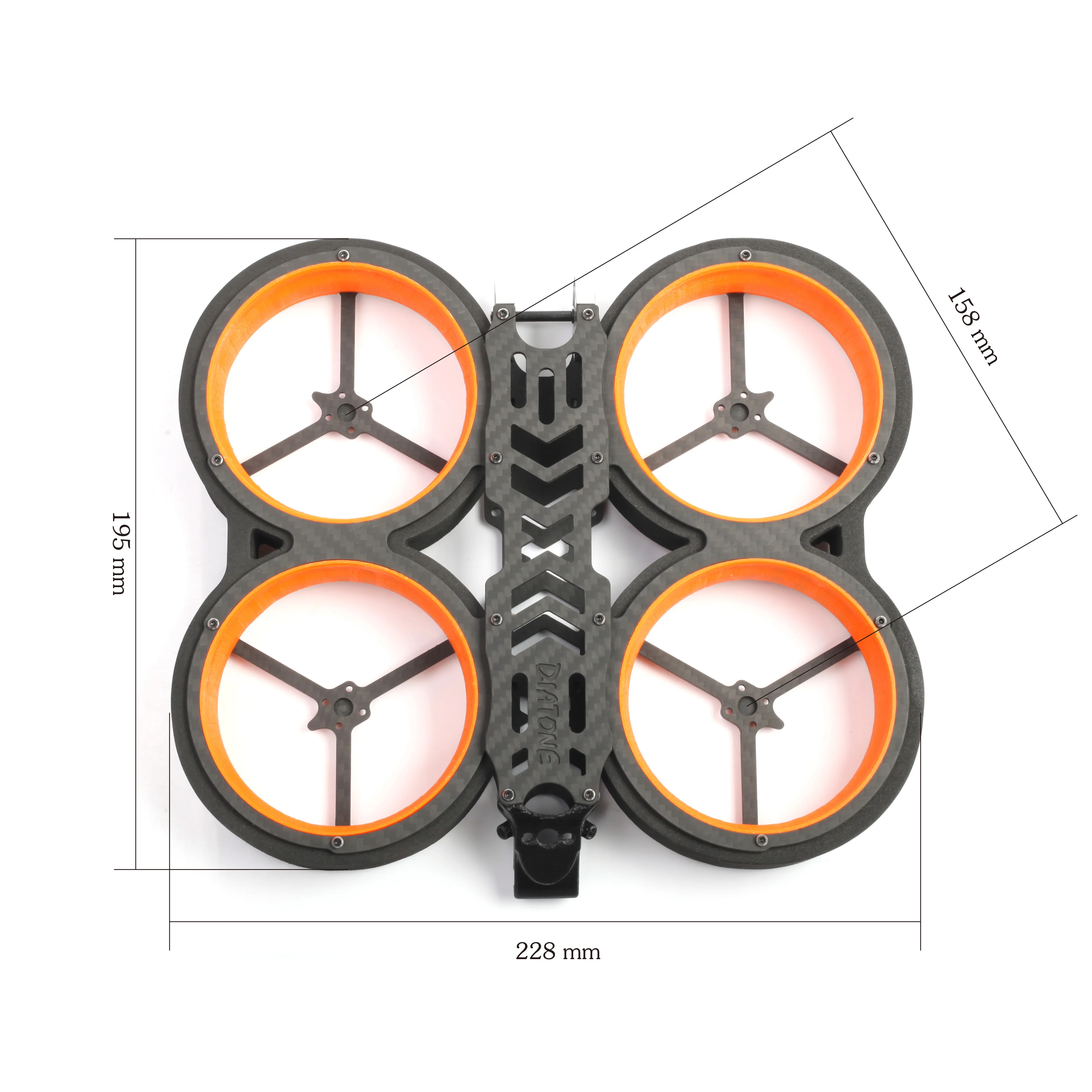 DIATONE TAYCAN MX-C каркасный комплект воздуховода 3 дюймов CINEWHOOP 4S-6S HD Камера от первого