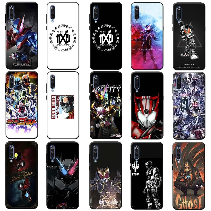 Soft Silicone Phone Case for samsung galaxy a50 a70 a30 a40 a20 s8 s9 s10 plus Kamen Rider |