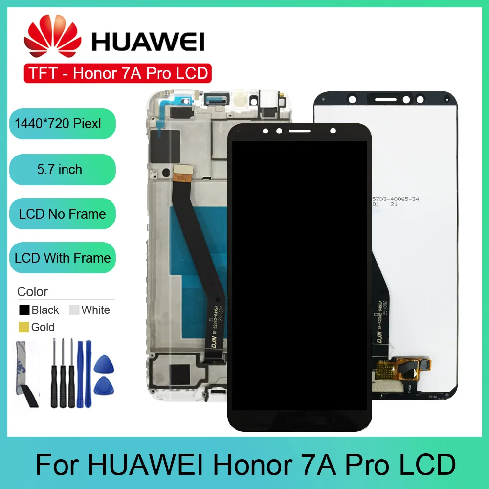 5 7 ''для Honor 7A 7C ЖК дисплей сенсорный экран дигитайзер без рамки и с рамкой для